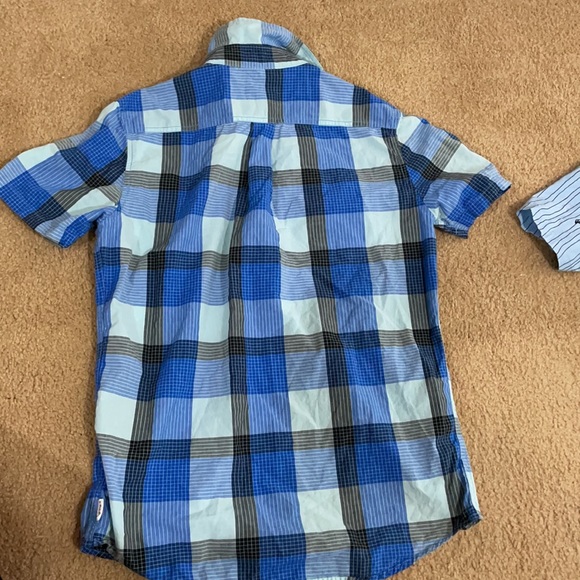 Warp and weft short sleeve button down. Size small - Picture 3 of 3